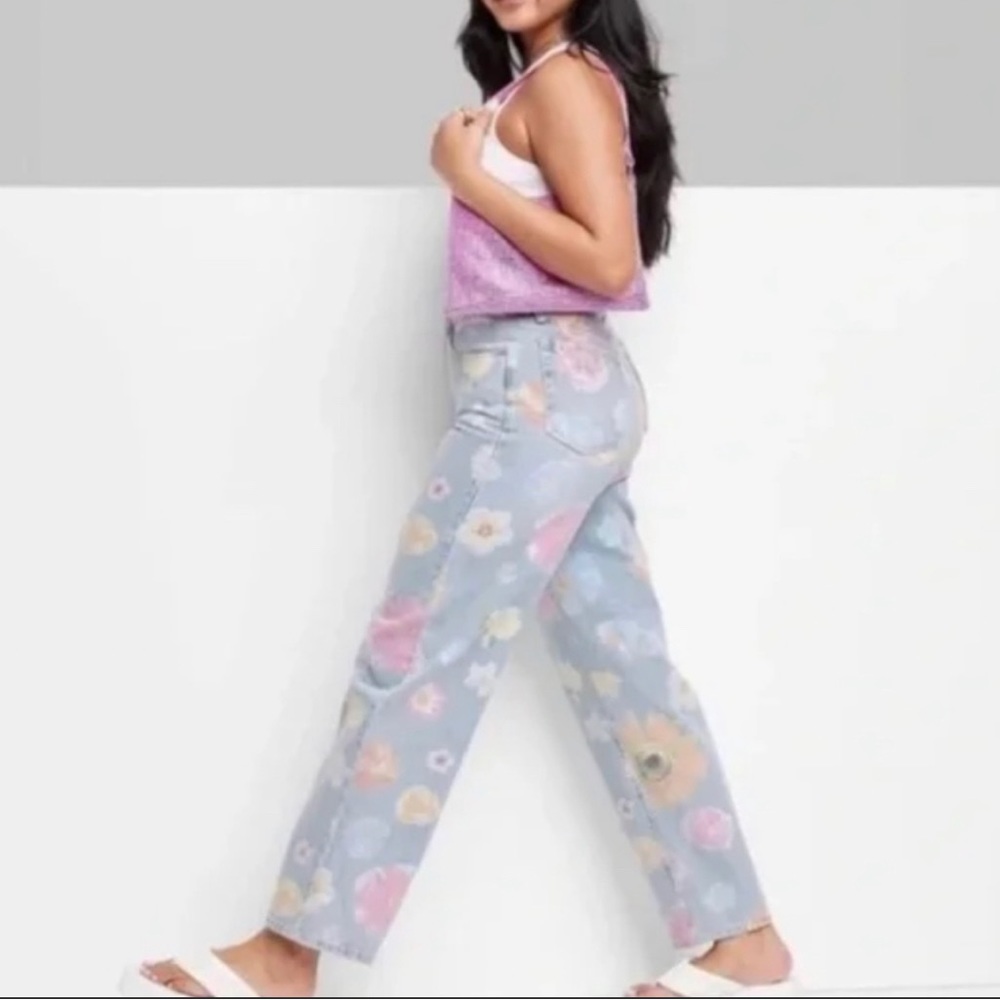 Wild Fable Floral Jeans